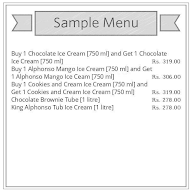 Amul Ice Cream Parlor menu 1