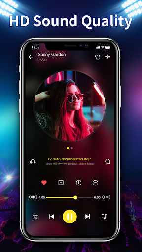 Screenshot Equalizer Music Player