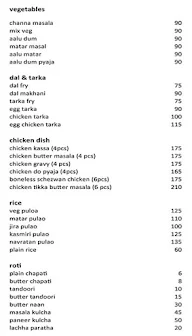 Viraj The food station menu 8