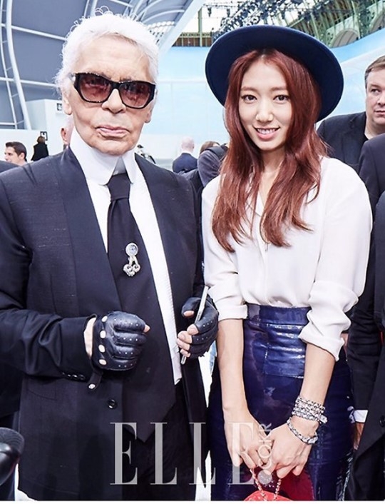 karl lagerfeld kpop park shinhye