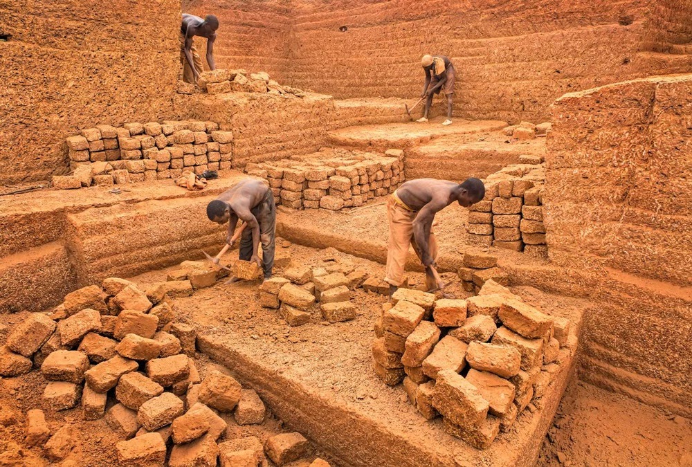 Laterita, os tijolos de Burkina Faso