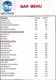 Dolphins Bar and Restaurant menu 8