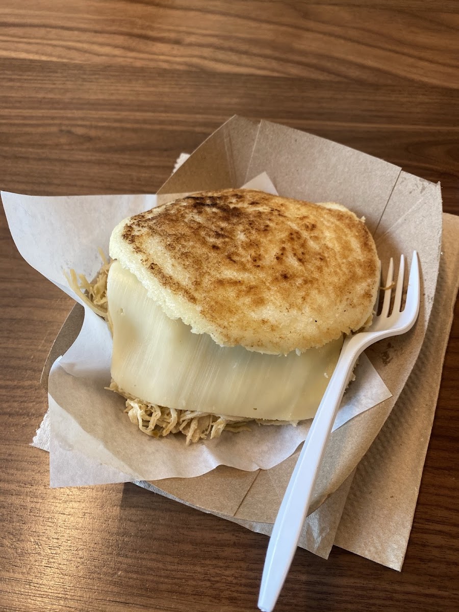 Chicken Arepa, but bland