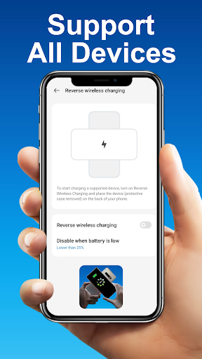 Screenshot Reverse Wireless Charging