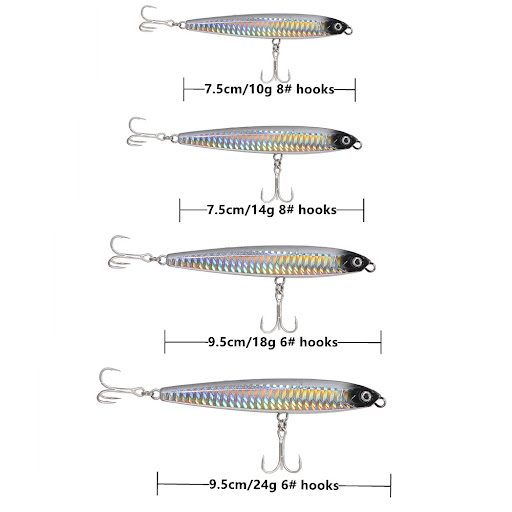 Title 1, Beaded Pencil Full Swimming Layer False Bait Fl...