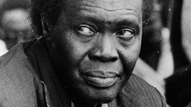 Milton Obote, Uganda's first elected president, was exiled in Tanzania along with his head of security