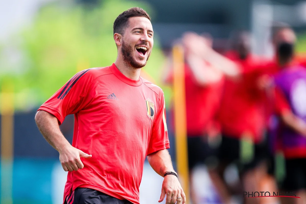 🎥 Un premier Euro en tant que supporter : voici ce qu'attend Eden Hazard de "ses" Diables Rouges cet été