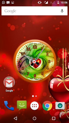 Love Clock Live Wallpaper