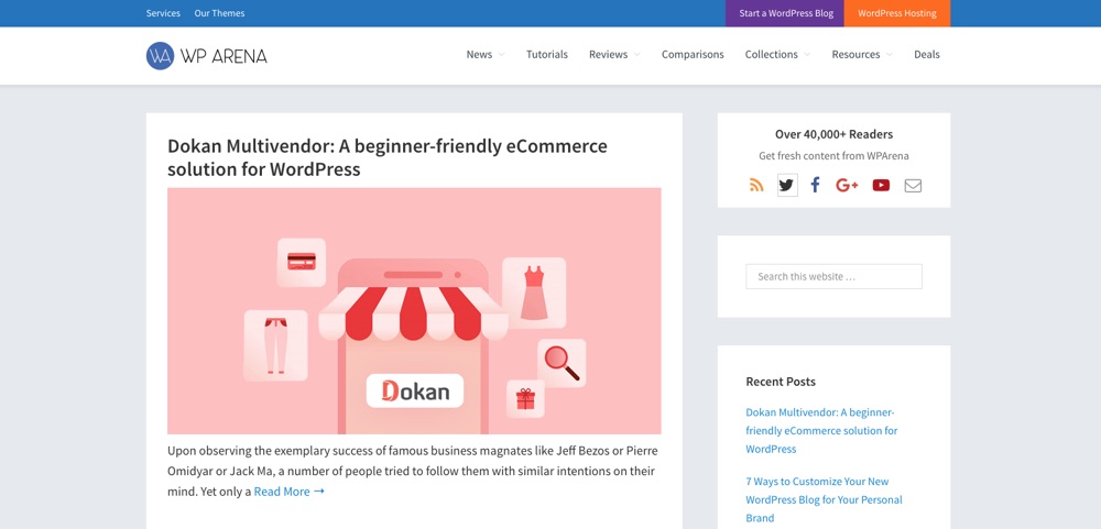 Blogs WordPress que você deve seguir - WP Arena