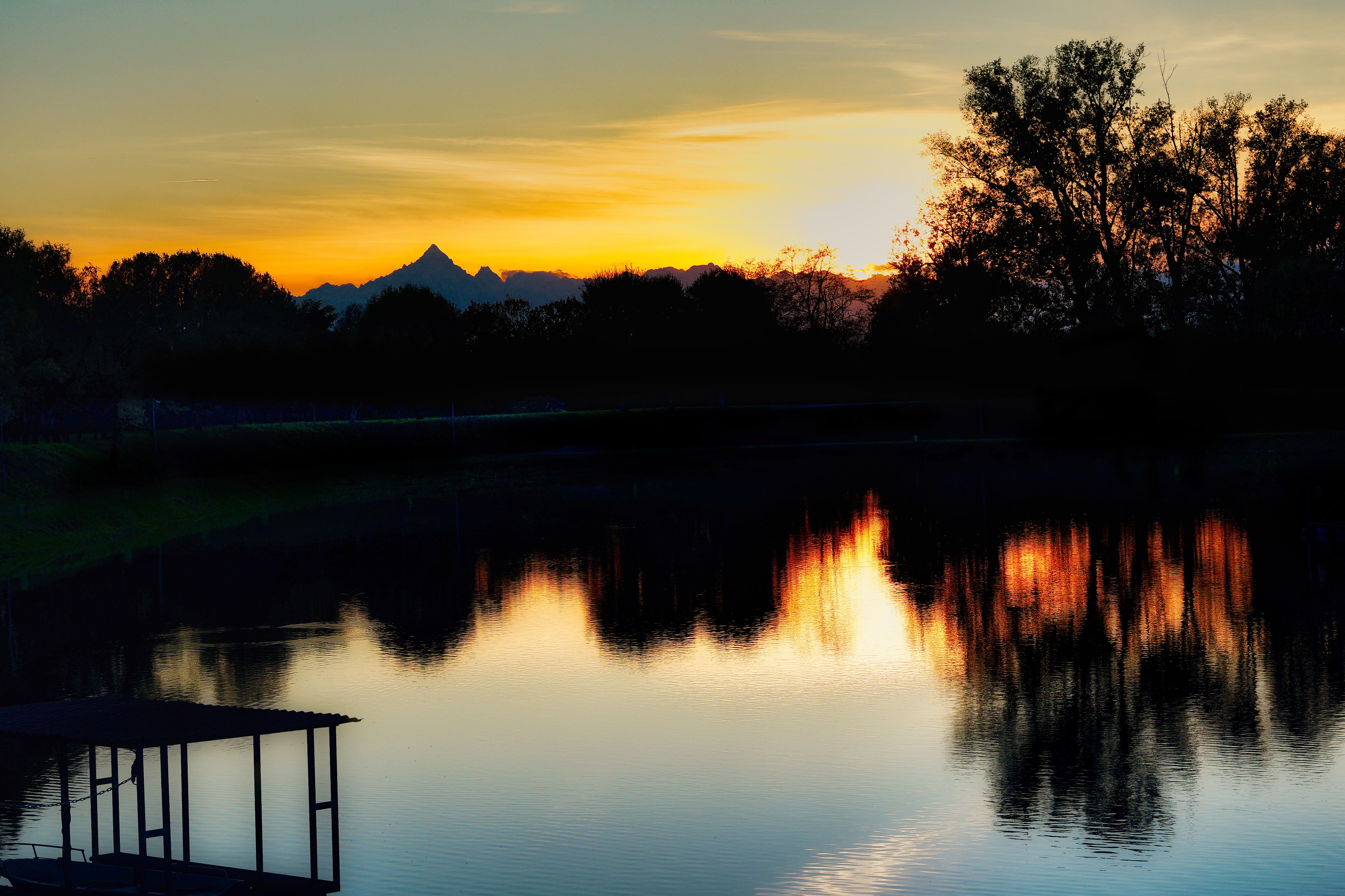 Il Monviso al tramonto di Claudine69