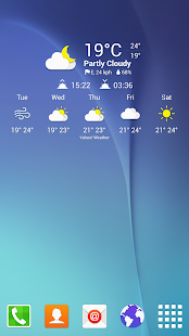 Weather Icons SGS6 for Chronus - náhled