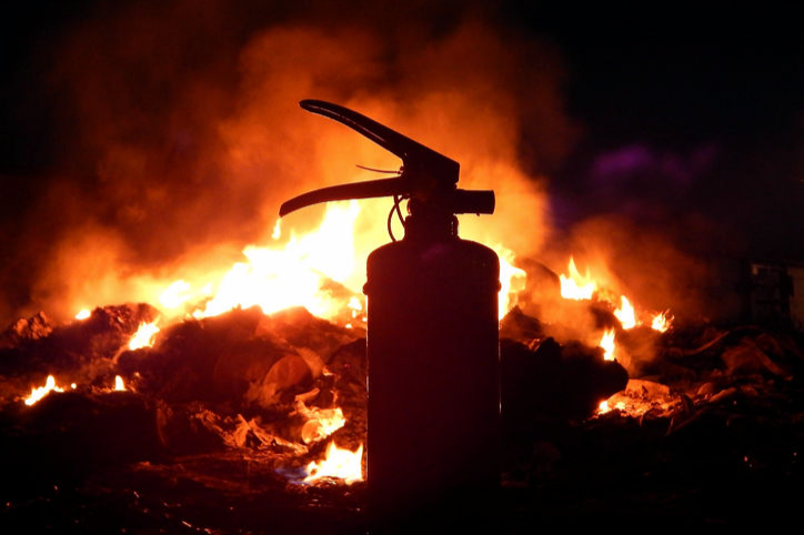 Three siblings and an adult died in a fire in Marathon informal settlement in Germiston. Stock photo.