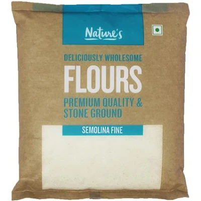 Nature's Natures Semolina Fine - 500 gm