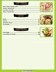 Veg Spicy menu 3