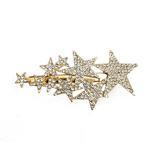 Title 2, Full Diamond Barrettes featuring Side Big and S...