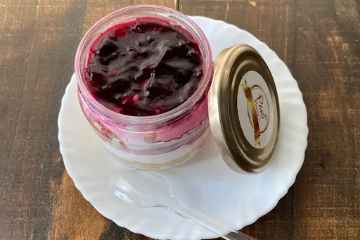 Blueberry Jar Cake