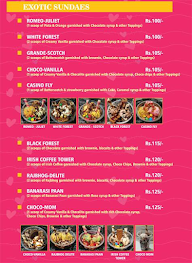 Tanya Food Services menu 2