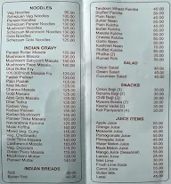 Sri Akshayaas Veg Treat menu 3