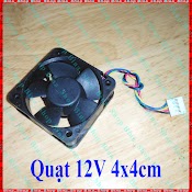 Quạt Tản Nhiệt Pwm 12V 4X4Cm 4Pin