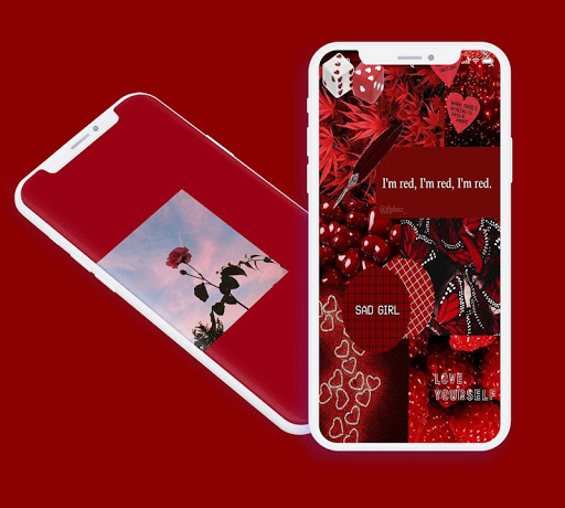 Red Aesthetic Wallpaper