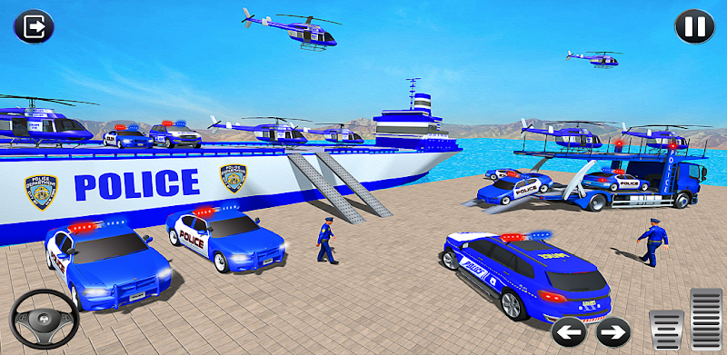 Police Transport Helicopter Simulator