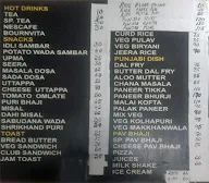 Madhura Restaurant menu 1