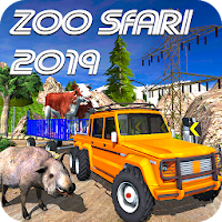 Animal Zoo Safari Cargo Animal 6X6 Truck 2019