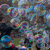 gioiosa caccia alle bolle di 