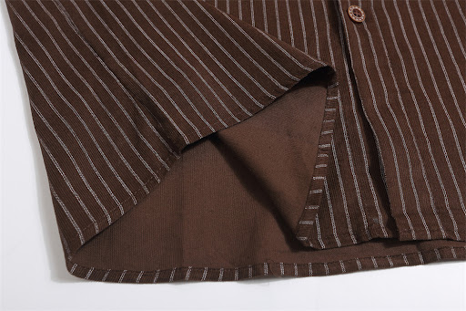 Title 2, Mens Vertical Striped Short-sleeved Shirt. Sta...