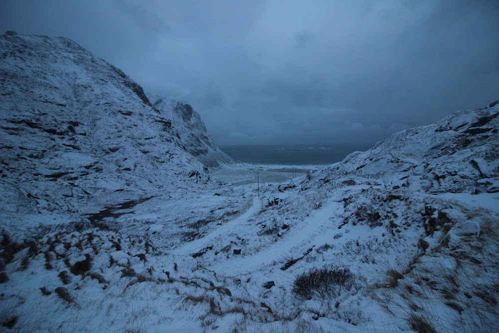 В погоне за снежными пейзажами (острова Lofoten в Новом 2020 году)