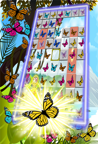 Match 3 Butterfly 1.0 screenshots 2