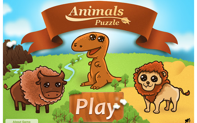 Animals Puzzle chrome extension