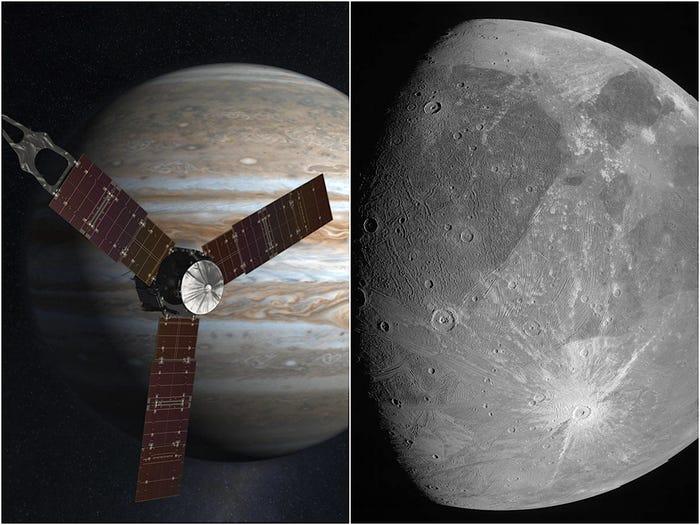 nasa juno spacecraft ganymede flyby thumbnail