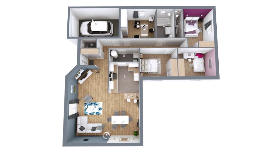 Vente maison neuve 6 pièces 100 m² à Soulignac (33760), 246 092 €