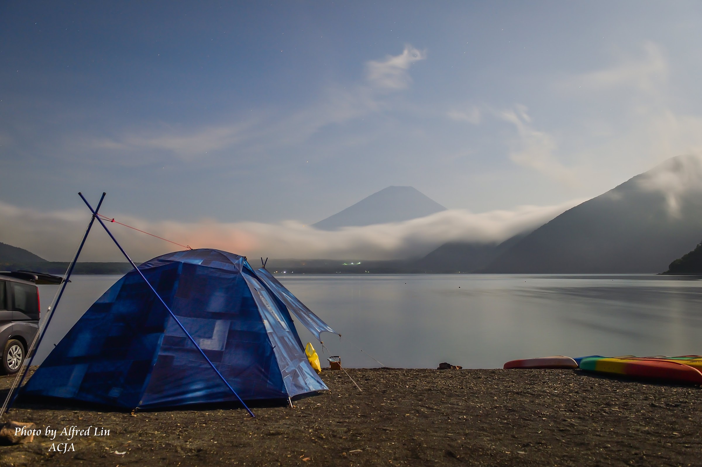 【富士山露營】本栖湖 ~ 浩庵露營場｜跟著日本動漫【搖曳露營