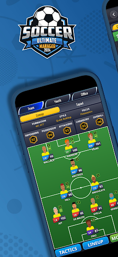 Screenshot Ultimate Soccer Manager 2024