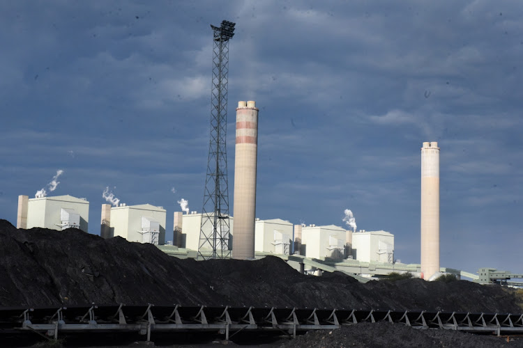 Medupi Power Station's coal ashes near Lephalale in Limpopo. Picture: FREDDY MAVUNDA/BUSINESS DAY