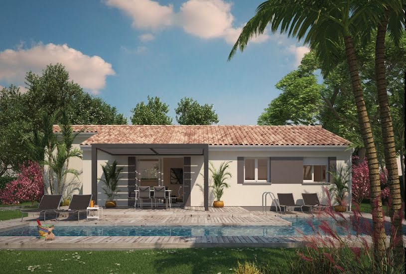  Vente Terrain + Maison - Terrain : 900m² - Maison : 90m² à Saint-Aubin-de-Médoc (33160) 