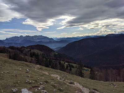 Wilder Kaiser, and also Hohe Tauern visible