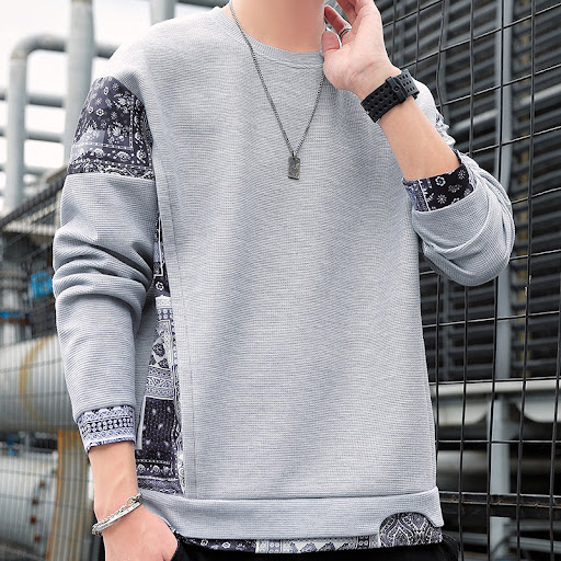 Title 8, Mens Long Sleeve Sweatshirt for Handsome Teena...