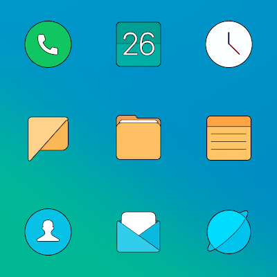 MIUI LIMITLESS - ICON PACK HD Screenshot Image