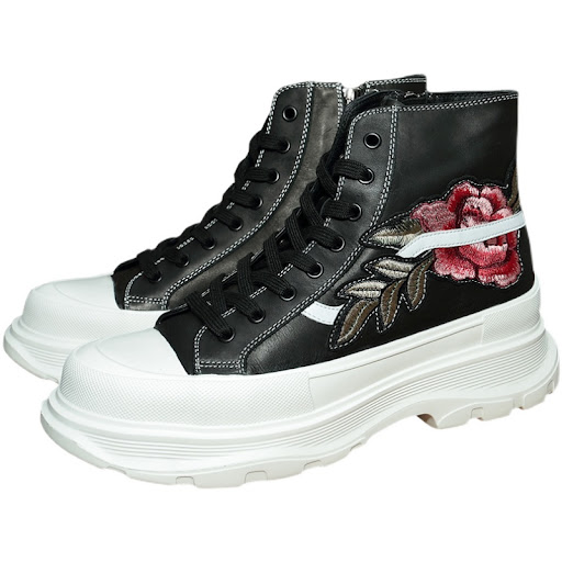 Title 3, Personalized Embroidered High-top Shoes Mens L...