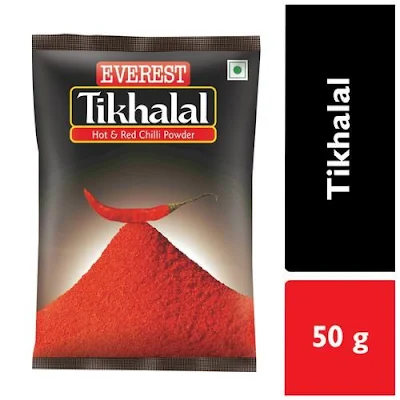 Everest Tikhalal Chilli Powder - 50 gm