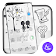 White & Black Love APUS Launcher theme icon