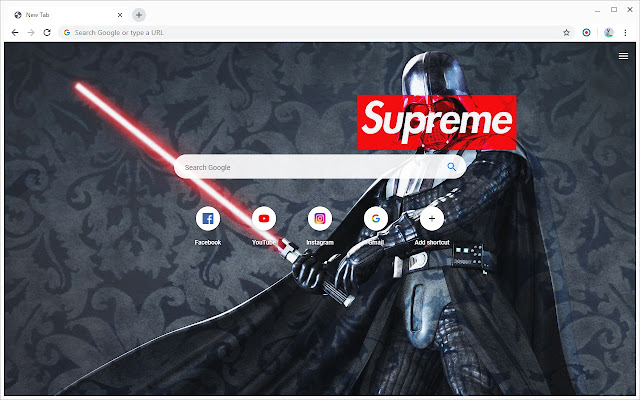 Supreme Hintergrundbilder Neuer Tab