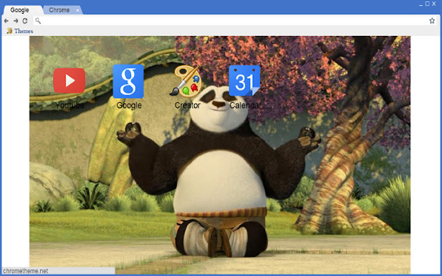 KUNGFU PANDA chrome extension