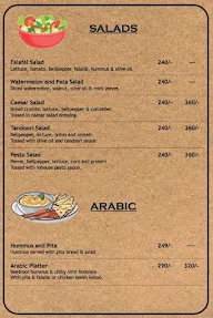 The Masunda Cafe menu 5