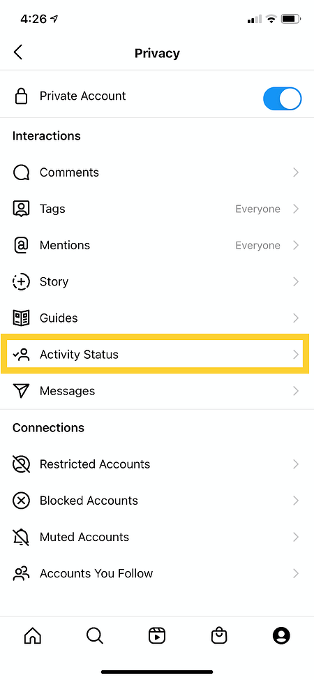 How to Turn Off Instagram's Activity Status - Moe Abdallah