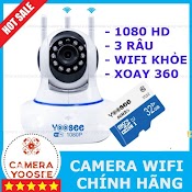Camera Ip Yoosee Tiếng Việt Và Thẻ Nhớ 32Gb Yoosee Chuyên Dụng