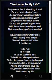 Simple Plan Lyrics - náhled